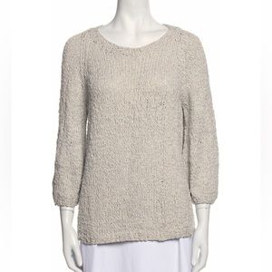 Derek Lam 10 Crosby metallic thread sweater size L